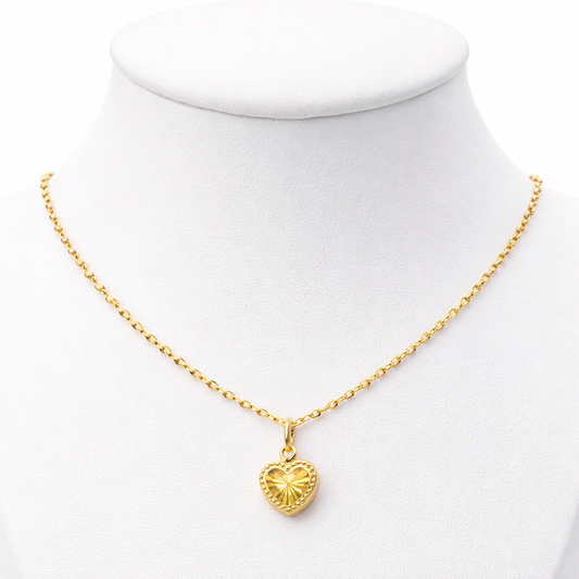 ROLL ON CHAIN WITH CROSS PENDANT