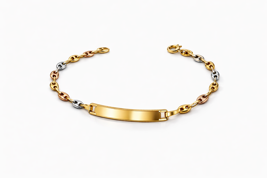 BABY BRACELET WITH NAMEPLATE