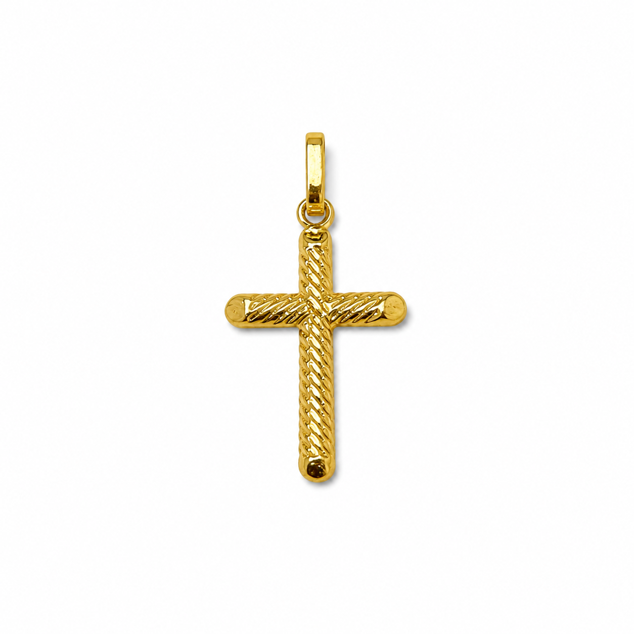 Crucifix Pendant / 0.75g / 3.2cm / 18K Gold