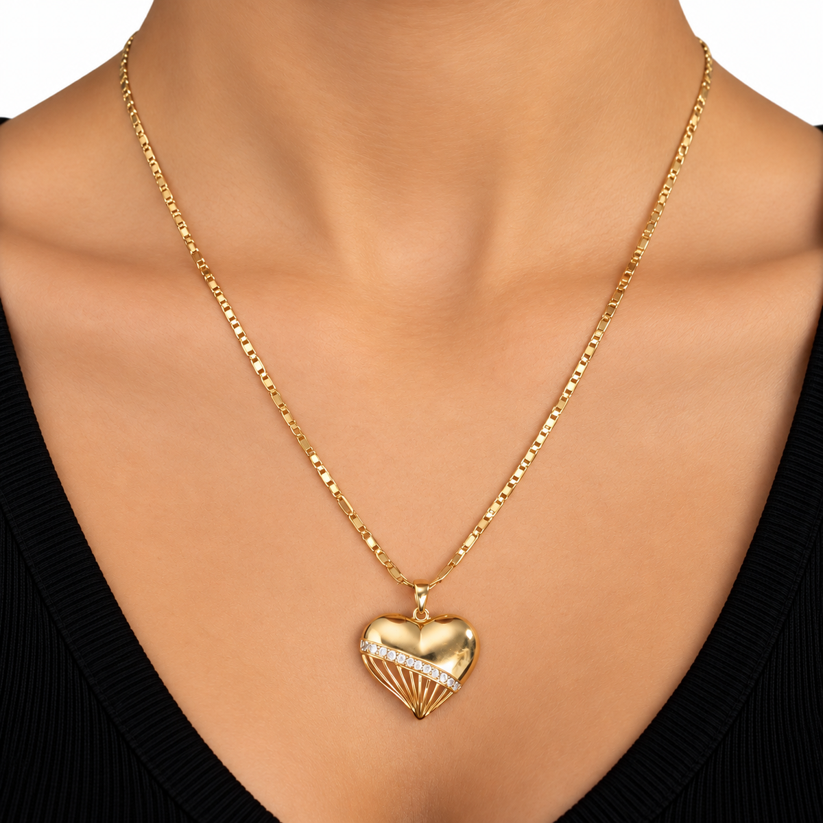 Flat Chain / 6.3 gr / 45 cm / 2mm / 18K Italian Gold