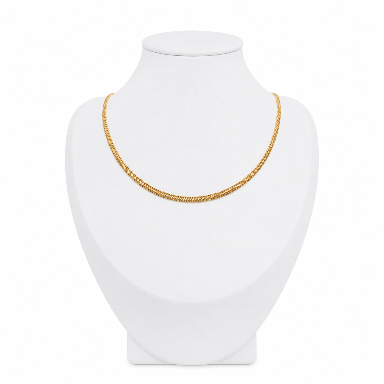 Sedusa Chain 2.7/ gr/ 46cm/ 3 mm/ 18K Italian Gold