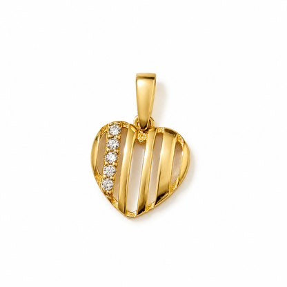 Heart Pendant / 0.7gr / 1.5cm / 18K Gold