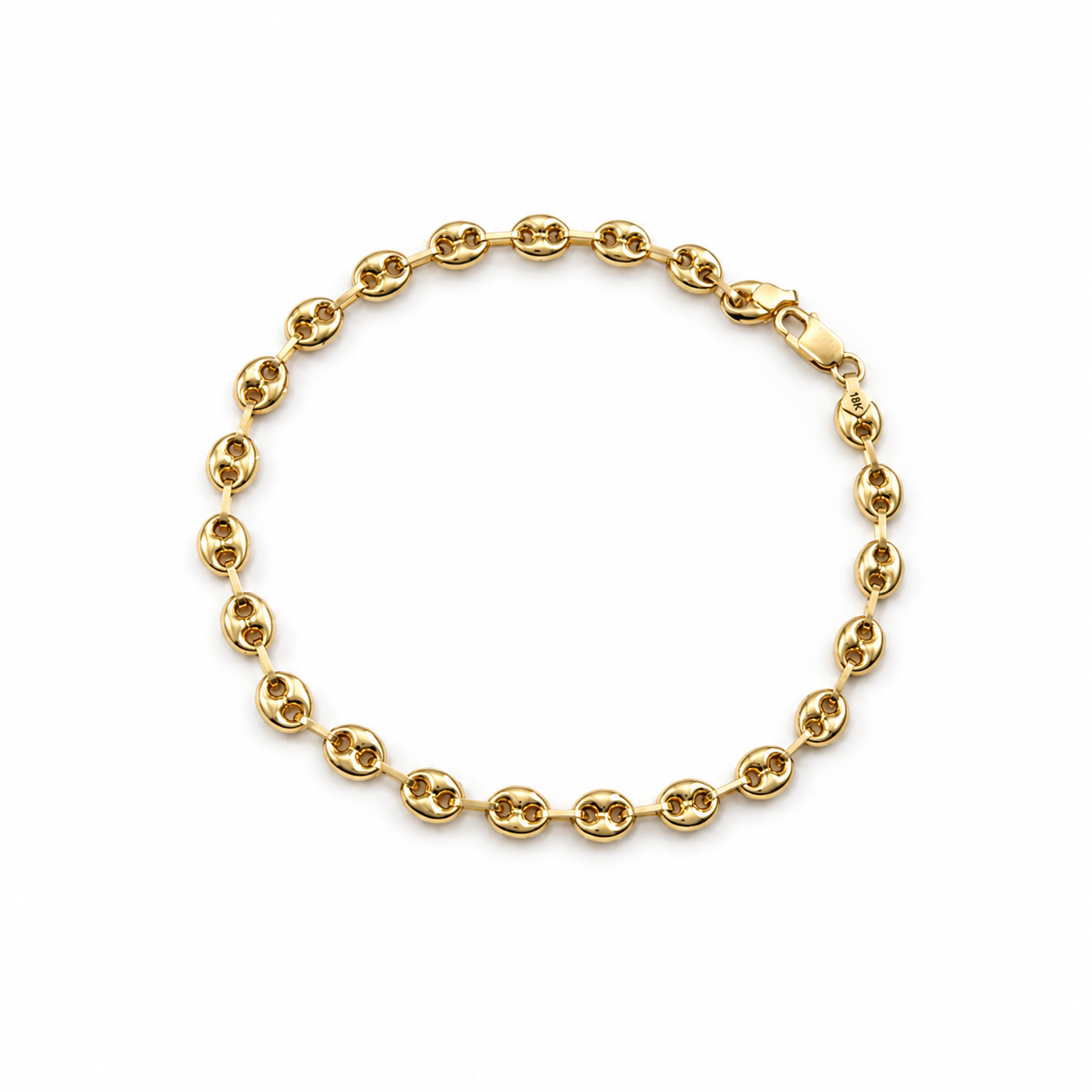 Pulsera GC / 4.6g/ 21.5cm/ 6mm/ Oro 18K