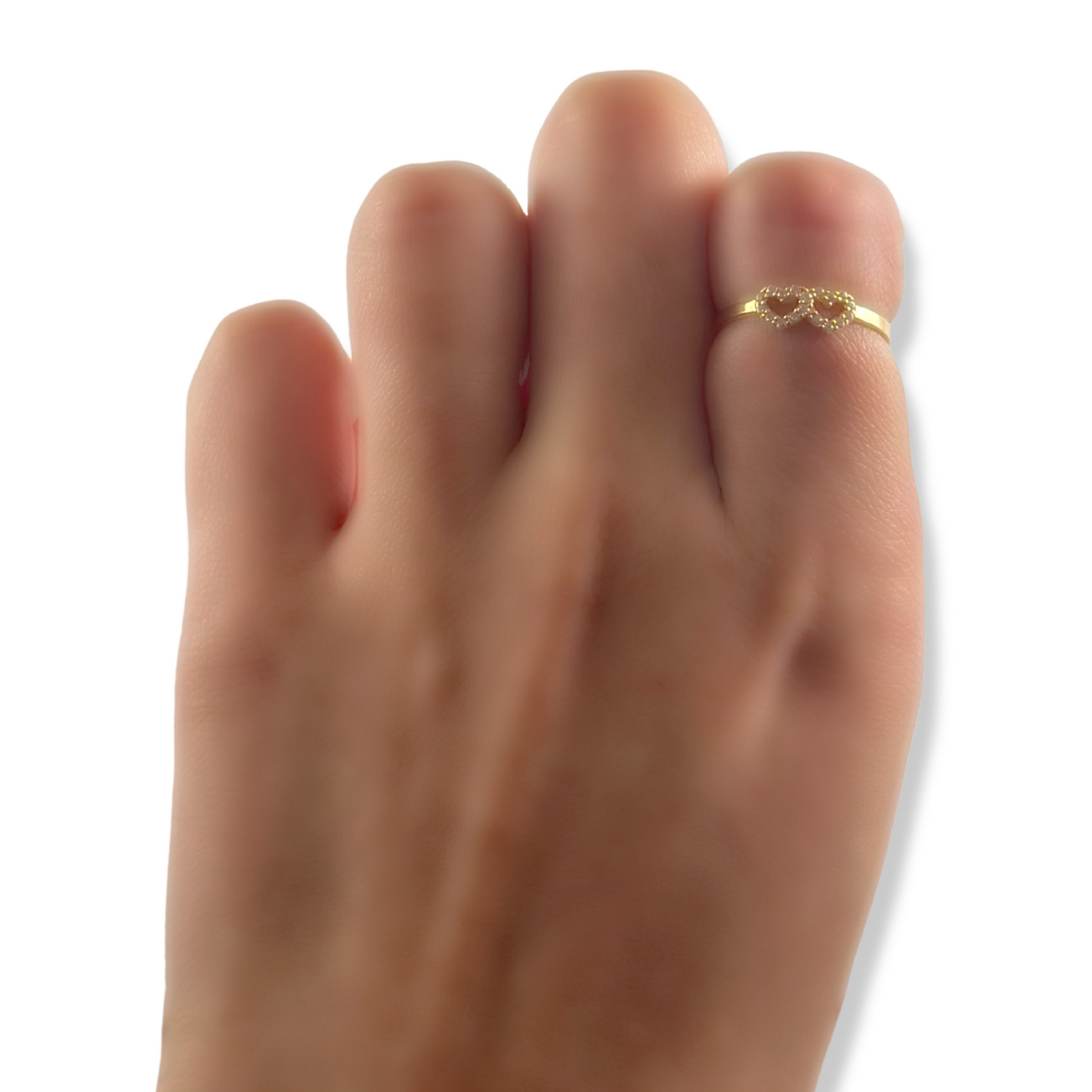 DOUBLE HEART RING