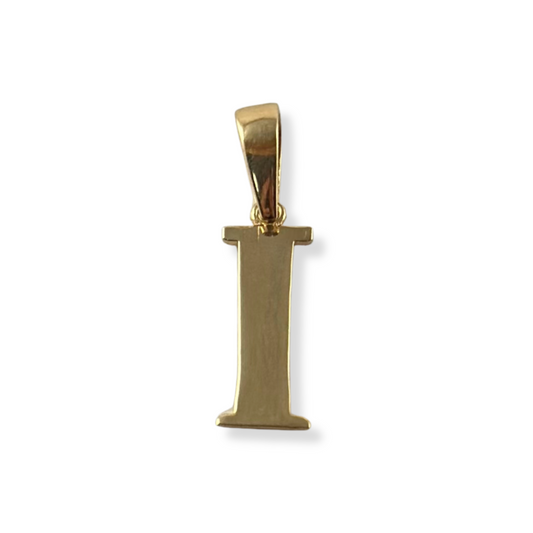 PENDANT LETTER  I