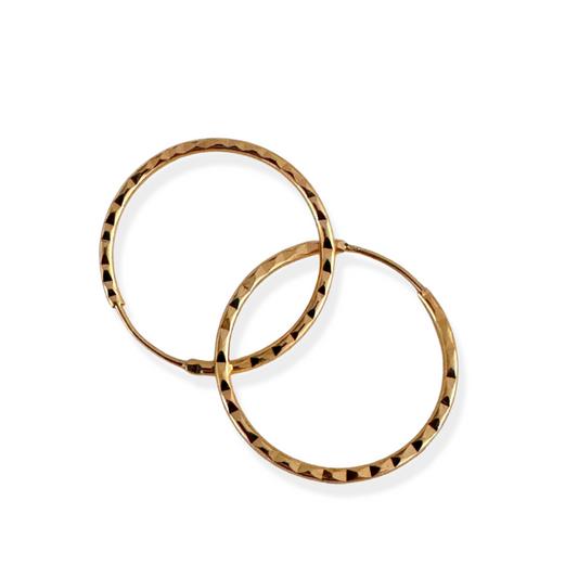 EARRINGS DIAMOND-CUT