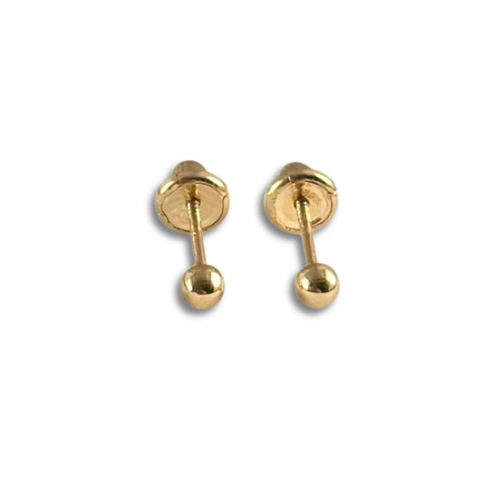 STUD EARRINGS BEAD #2
