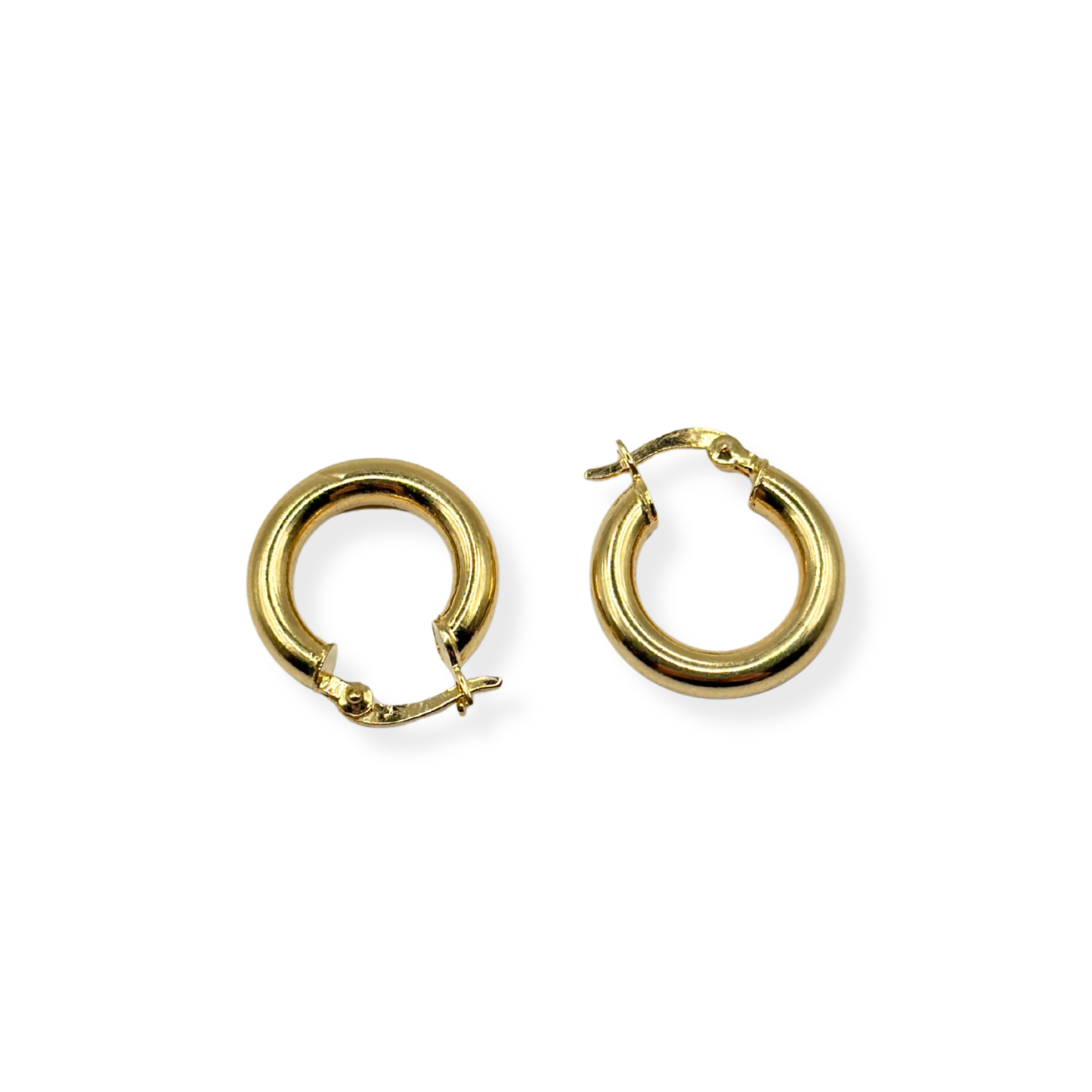 PLAIN HOOP EARRINS