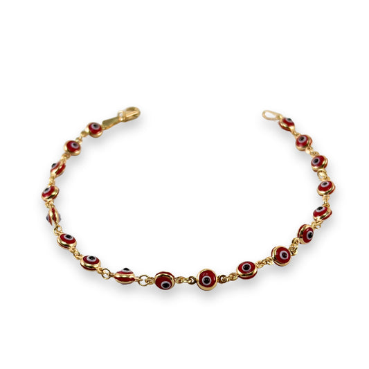 RED EVIL EYE BRACELET