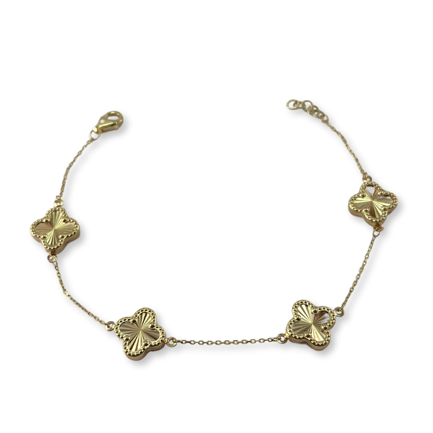 GOLD CLOVER BRACELET