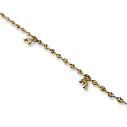 GC DOLPHIN ANKLET