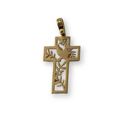 FLAT CROSS PENDANT