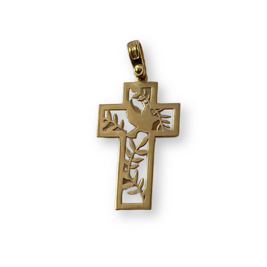 FLAT CROSS PENDANT