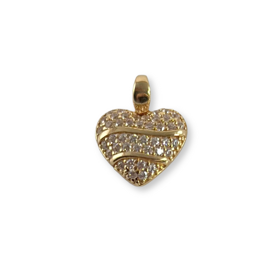 CROSS PENDANT WITH CUBIC ZIRCONIA