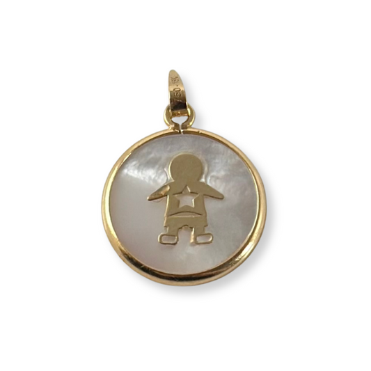 BOY MEDAL PENDANT