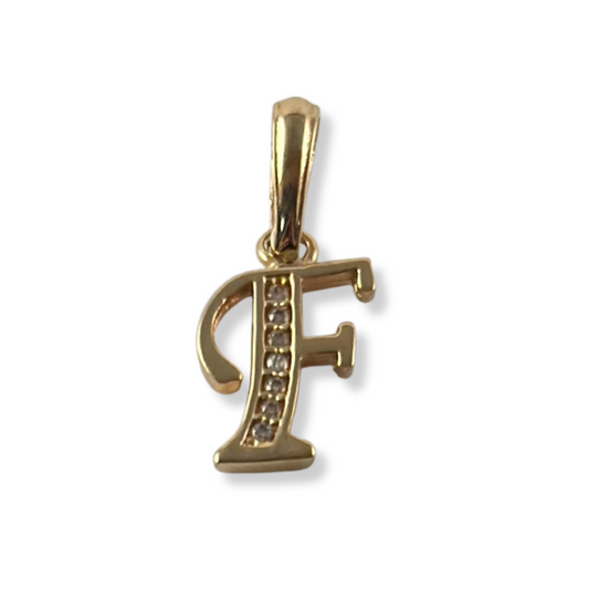 PENDANT LETTER F
