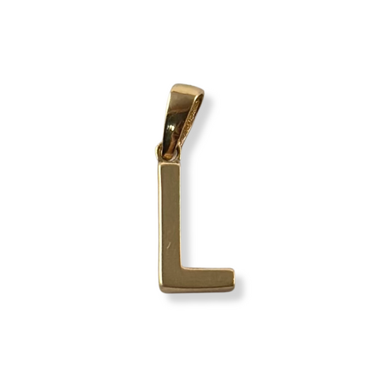PENDANT LETTER L