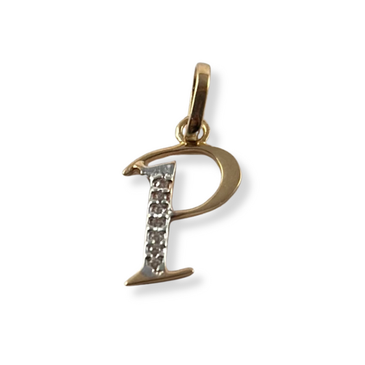 PENDANT LETTER P