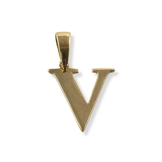 PENDANT LETTER V