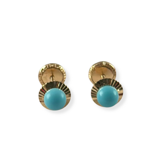 BABY TURQUOISE EARRINGS