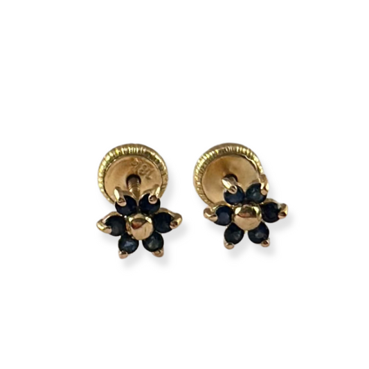 STUD EARRINGS FLOWER