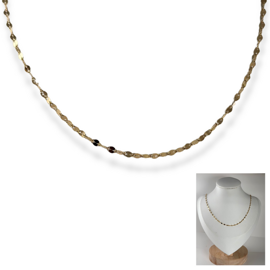 MIRROR FLOWER CHAIN