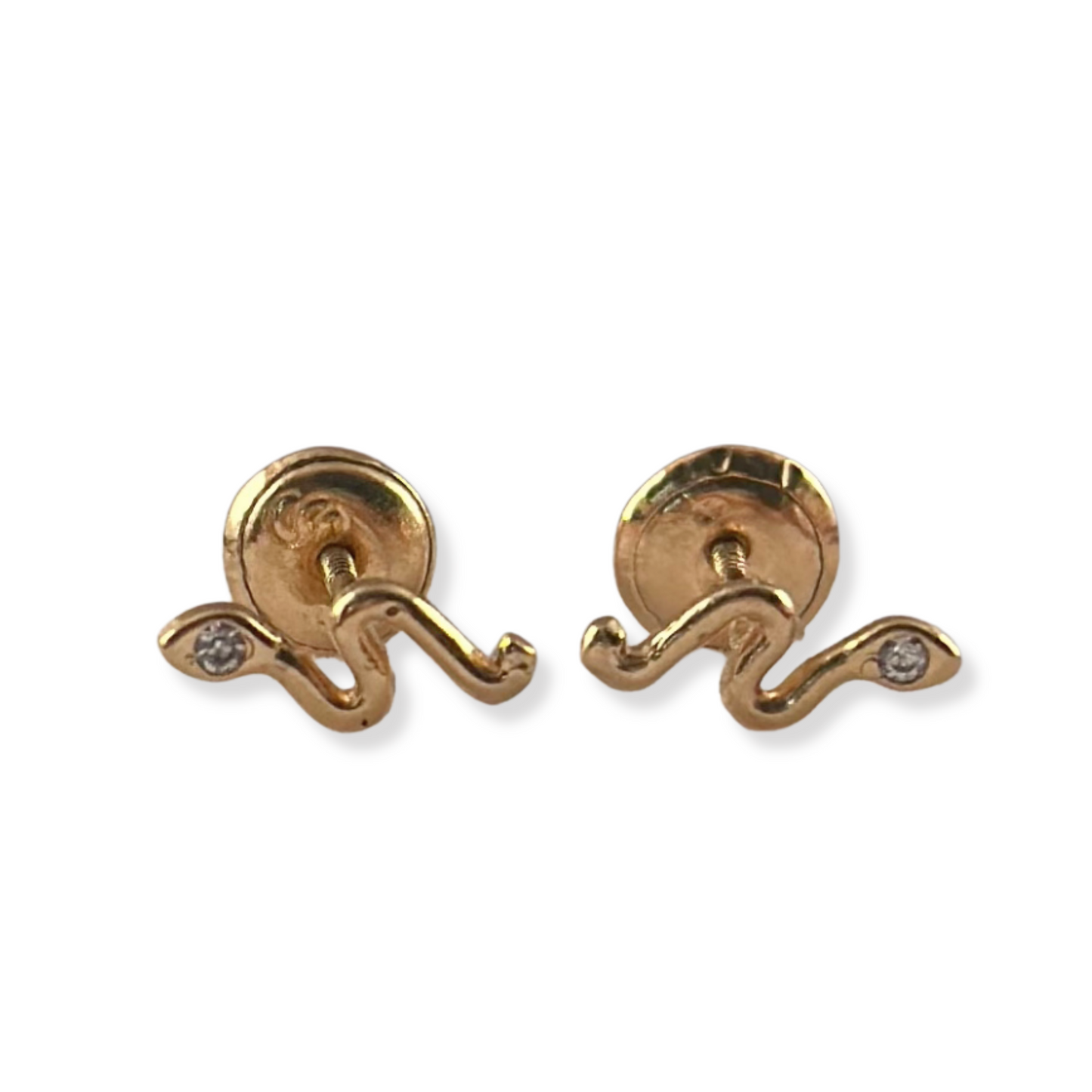 SNAKE STUD EARRINGS