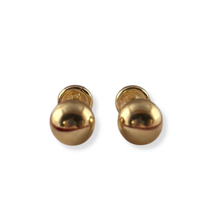 BALL STUD EARRING SIZE 4