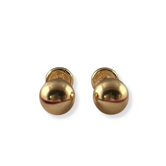 BALL STUD EARRING SIZE 4