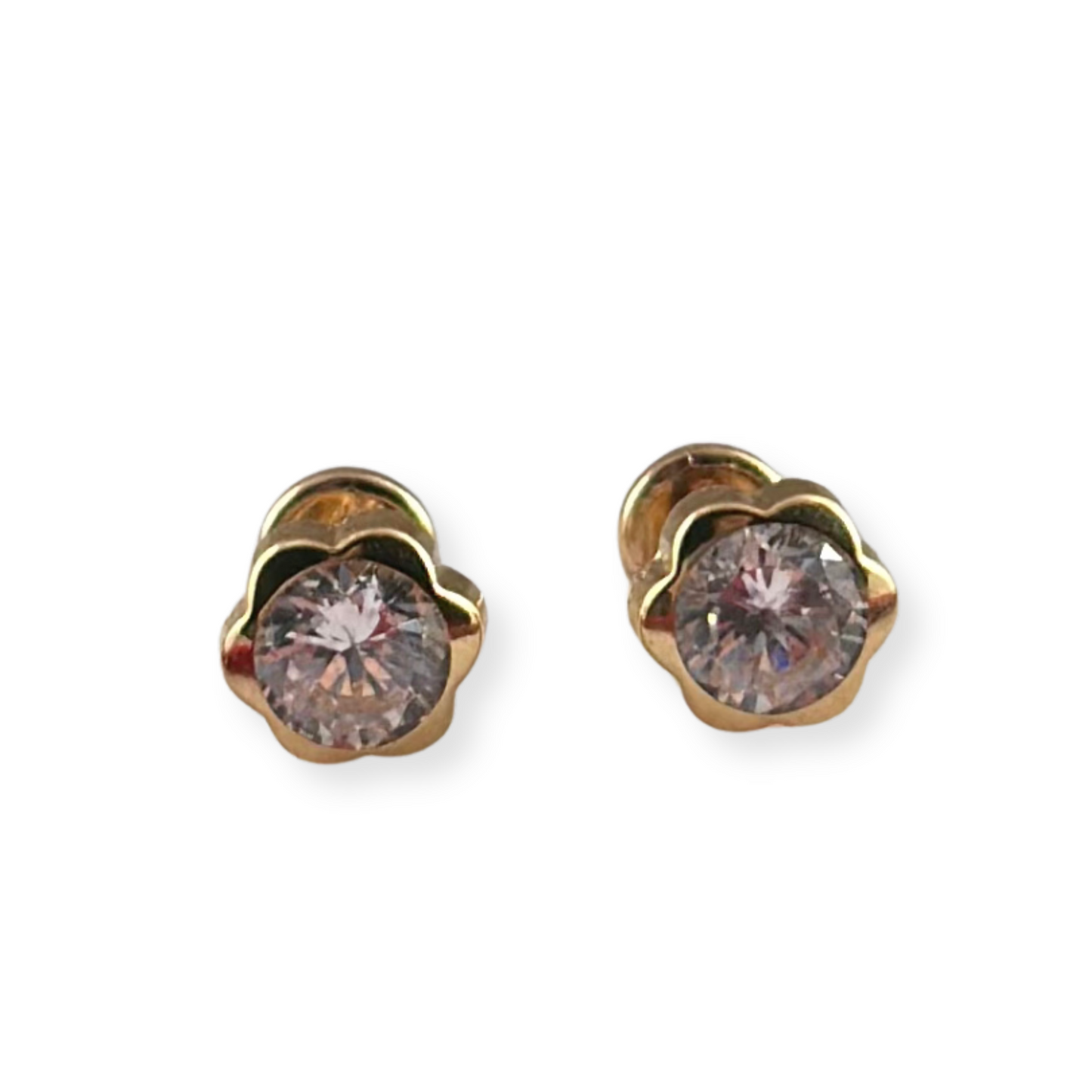 FLOWER STONE EARRINGS