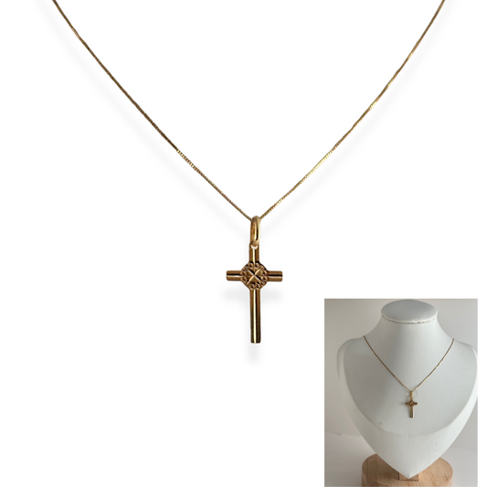 CHAIN WITH CROSS PENDANT