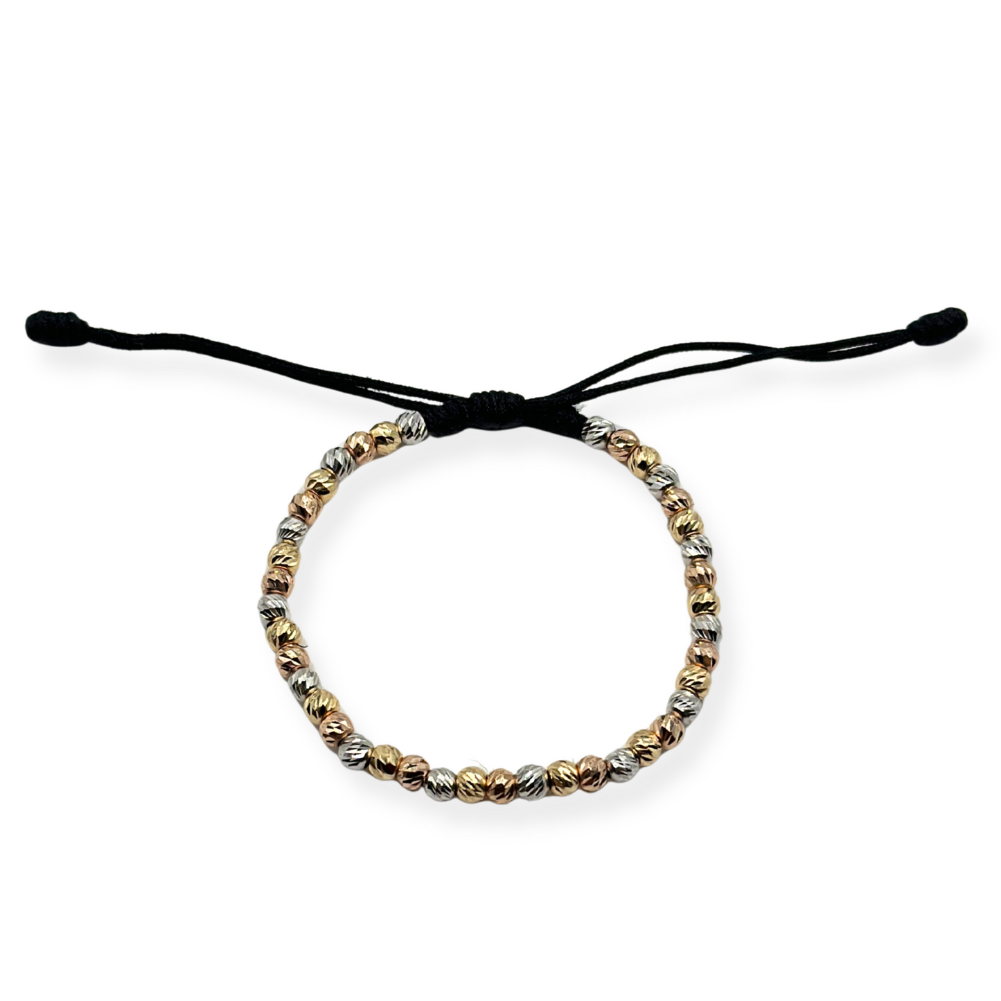 TRI-COLOR  GOLD BRACELET
