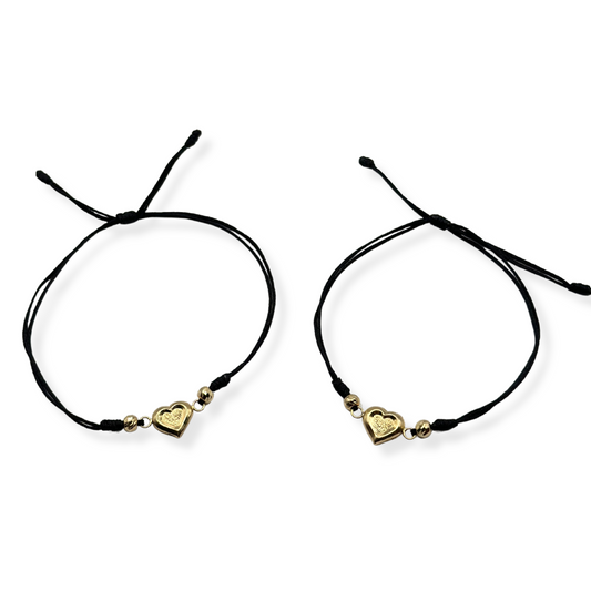DUO HEART  BRACELET