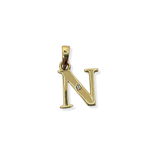 LETTER N PENDANT