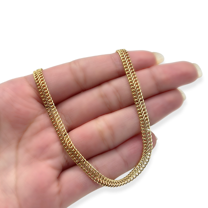 DOUBLE CUBANA BRACELET