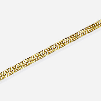 DOUBLE CUBANA BRACELET