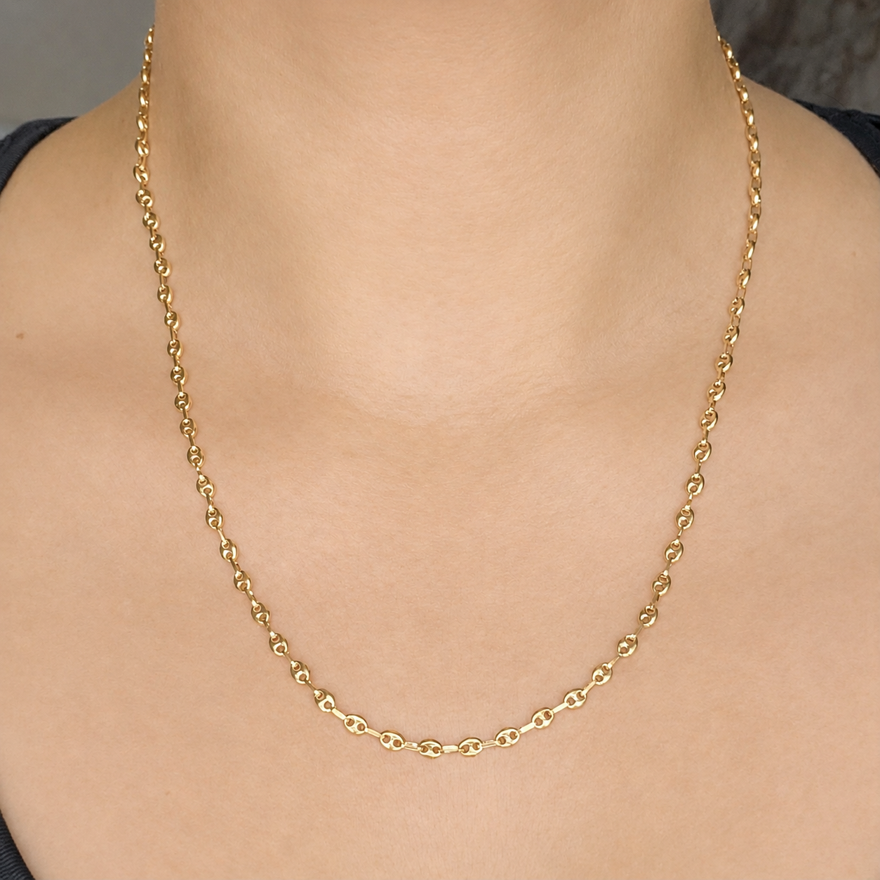 BABY GUCCI CHAIN/ 5.7g/ 50cm/ 3mm/ 18k GOLD