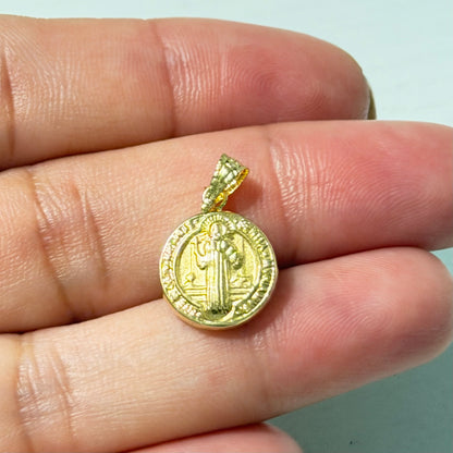 Medium San Benito Pendant / 0.84 gr / 2 cm / 18K Gold