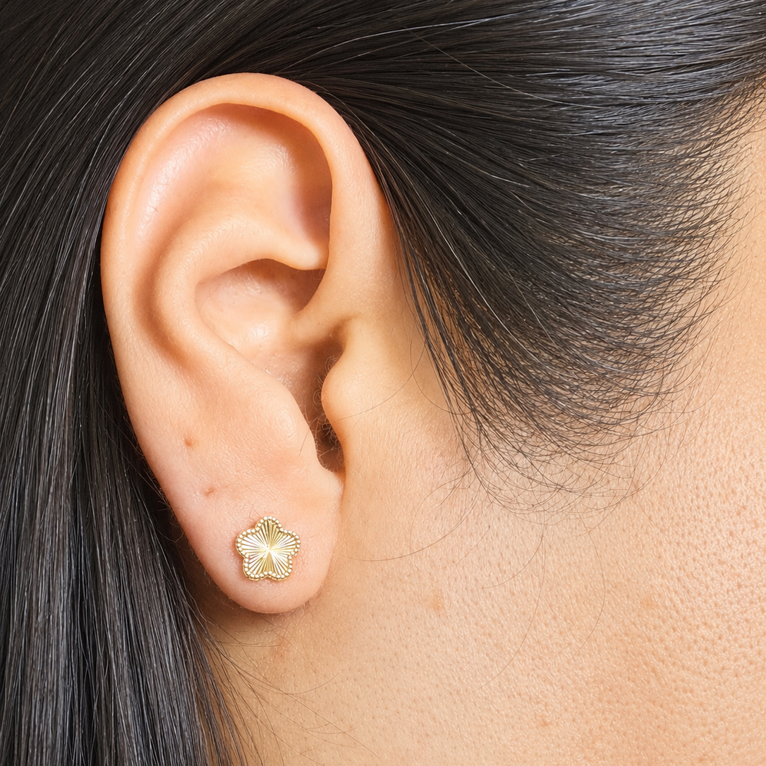 PENDIENTES DE PIEDRA DE CORAZÓN