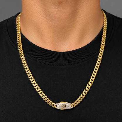 CADENA MÓNACO / 18,57 g/ 60 cm/ 5 mm/ ORO ITALIANO de 18k