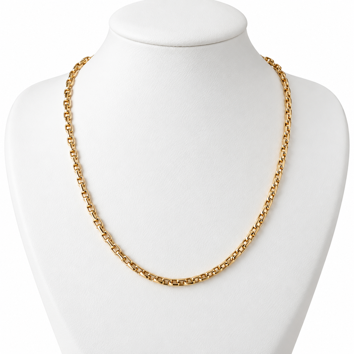 Mariner Chain / 3.74g/ 45cm/ 3mm/ 18K Italian Gold