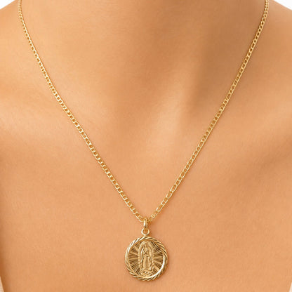 Escalera Chain With Pendant/ 4.43gr/ 45 cm/ 3 mm/ 18K Italian Gold