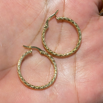 PENDIENTES DE ARO ISA
