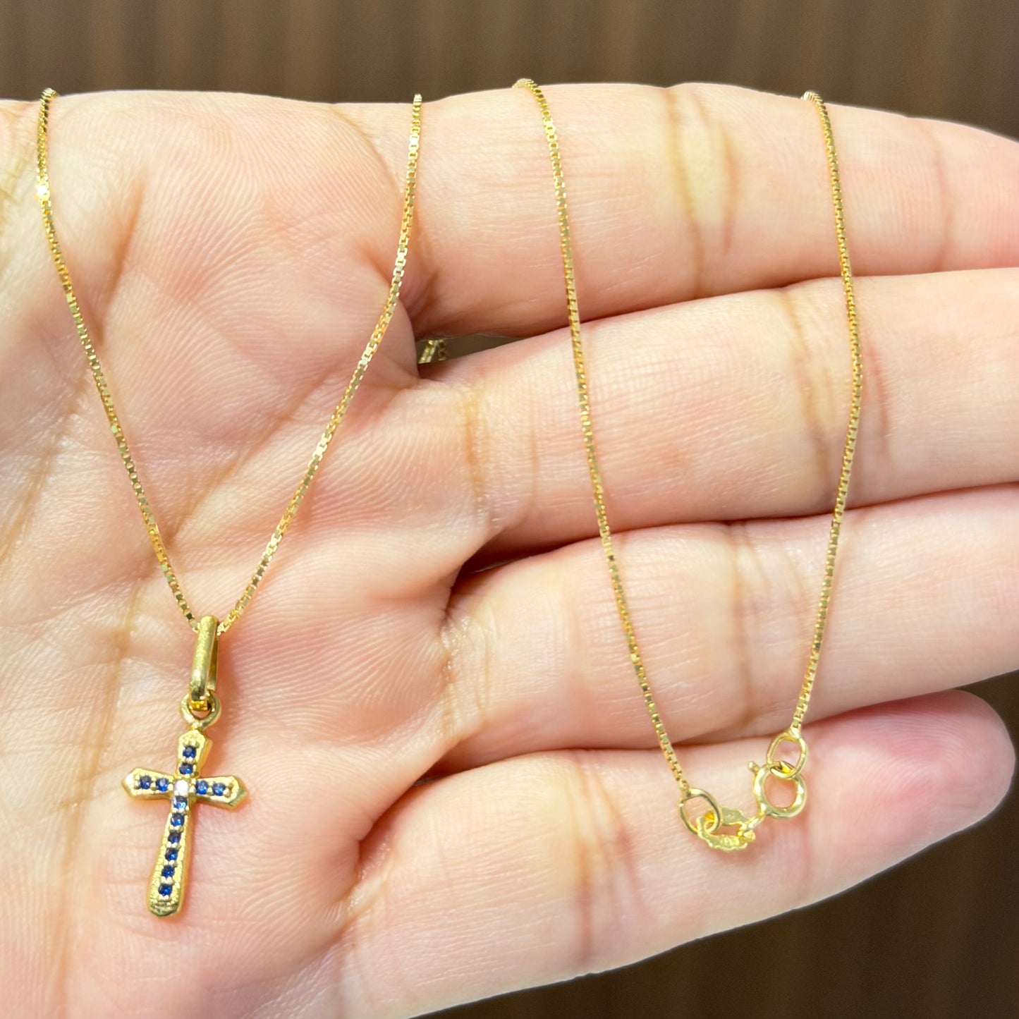 CADENA VENECIANA CON COLGANTE