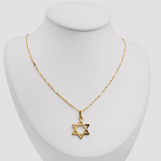 ROPE SPECIAL CHAIN WITH CROSS PENDANT