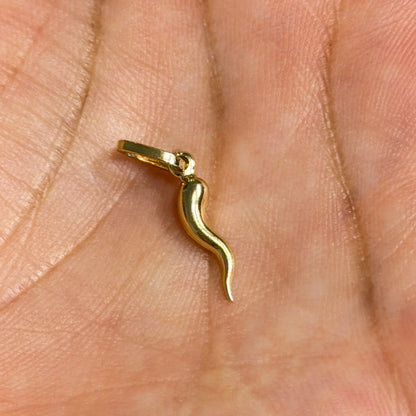 SMALL  GOLD HORN
