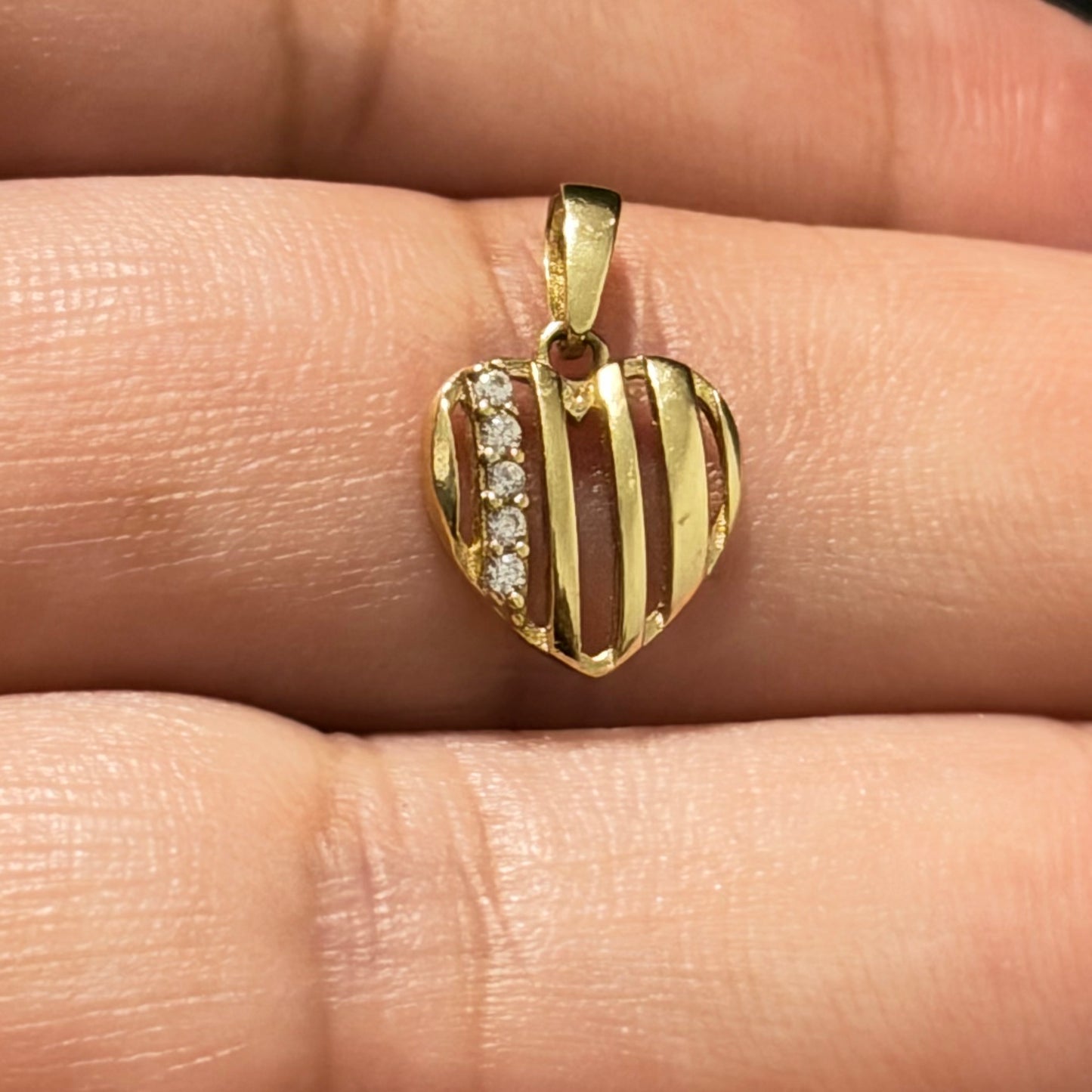 Heart Pendant / 0.7gr / 1.5cm / 18K Gold