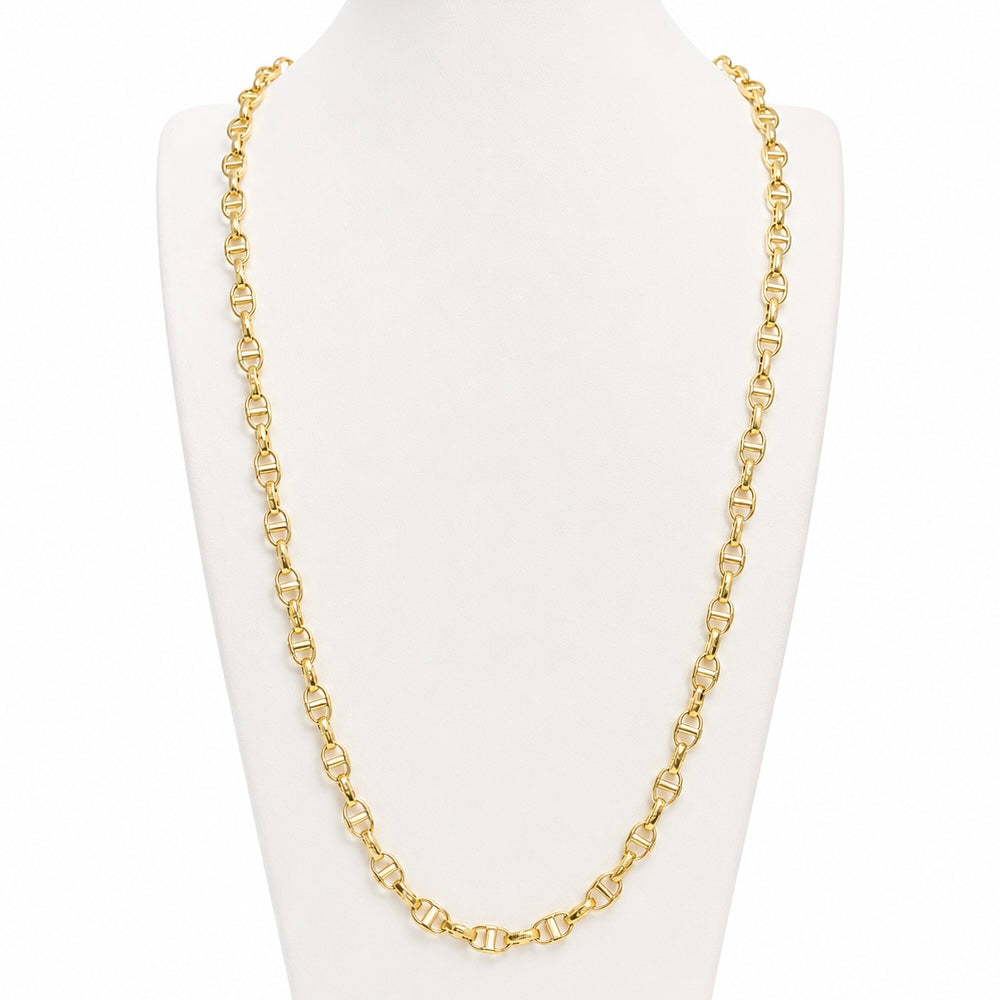 CADENA MARINER / 15.6g / 60cm/ 5mm/ ORO ITALIANO de 18k