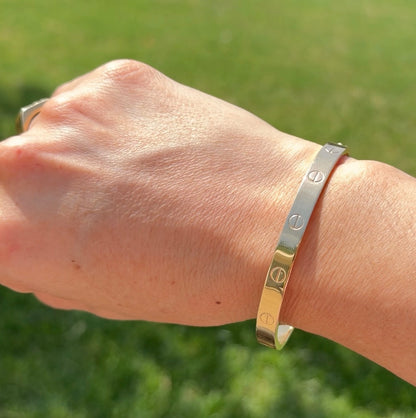 Love Bracelet / 7.9g/ 18cm/ 18K Gold