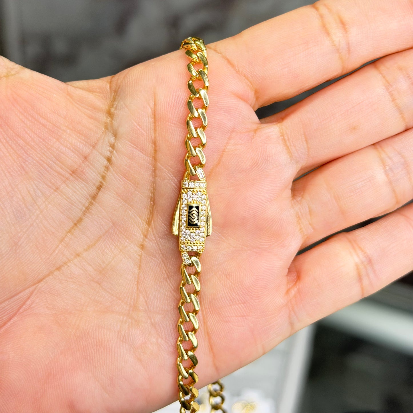 Monaco Chain/ 18.66g/ 45cm/ 5 mm/ 18K Italian Gold